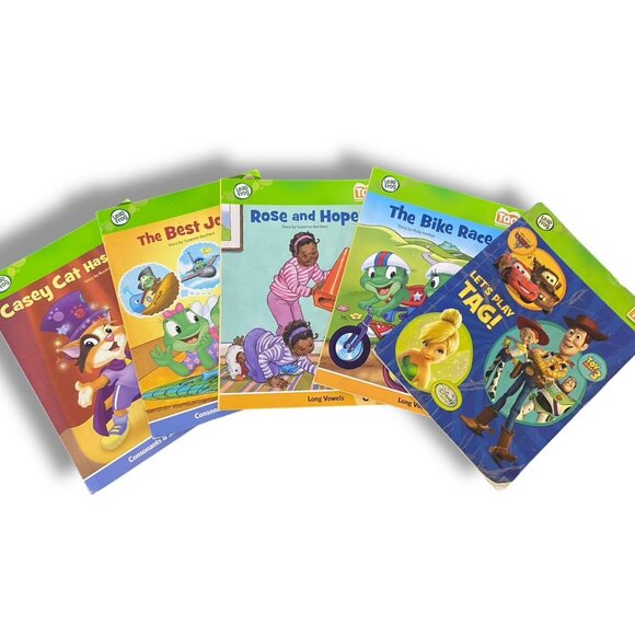 14 Leap Frog Tag Books - Paperbooks & Hardcovers Disney Pixar Learning School - Picture 5 of 5